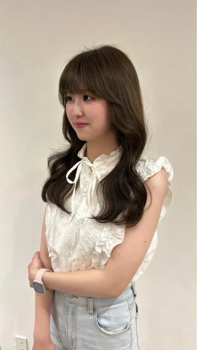 🎀Aujua treatment💠コテ巻き仕上げ付きの写真