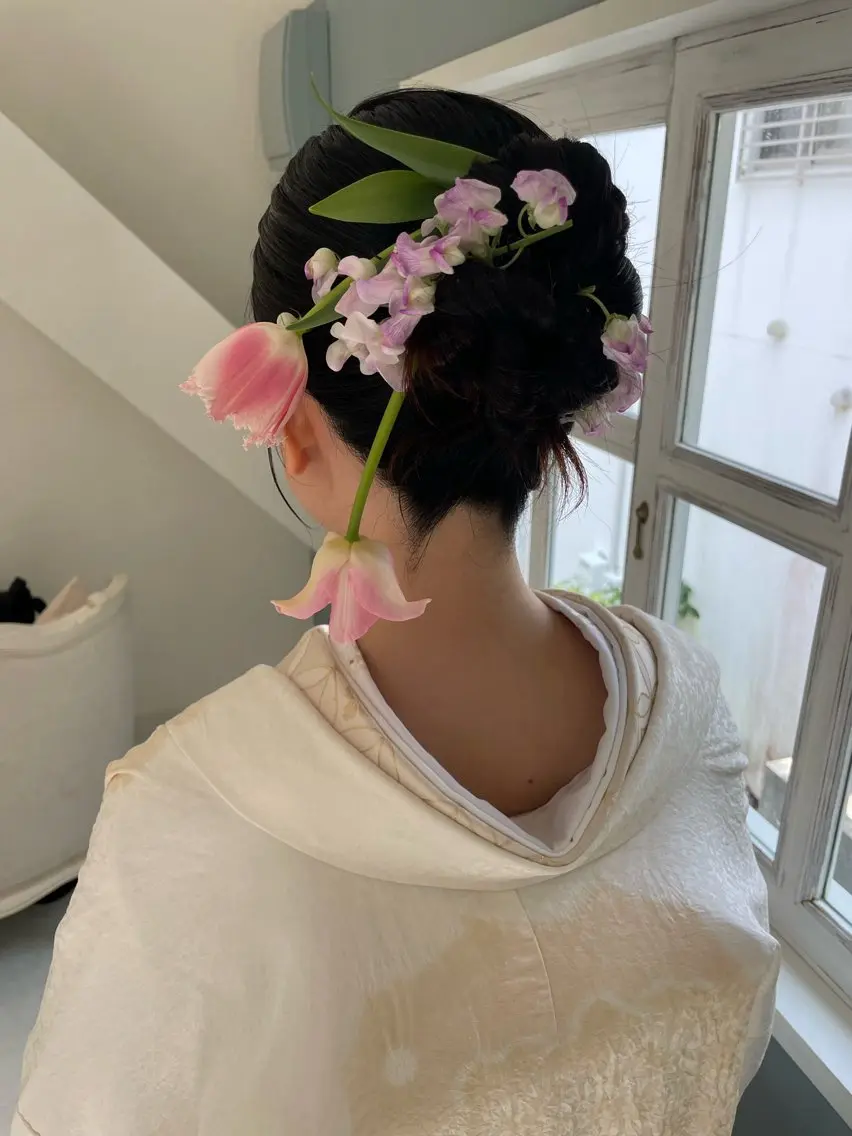ヘアアレンジ ヘアメイク acoのヘアスタイル