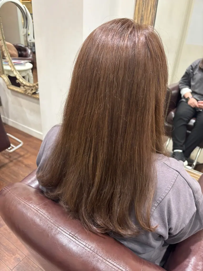 ロング カラー よしだ まゆこのヘアスタイル