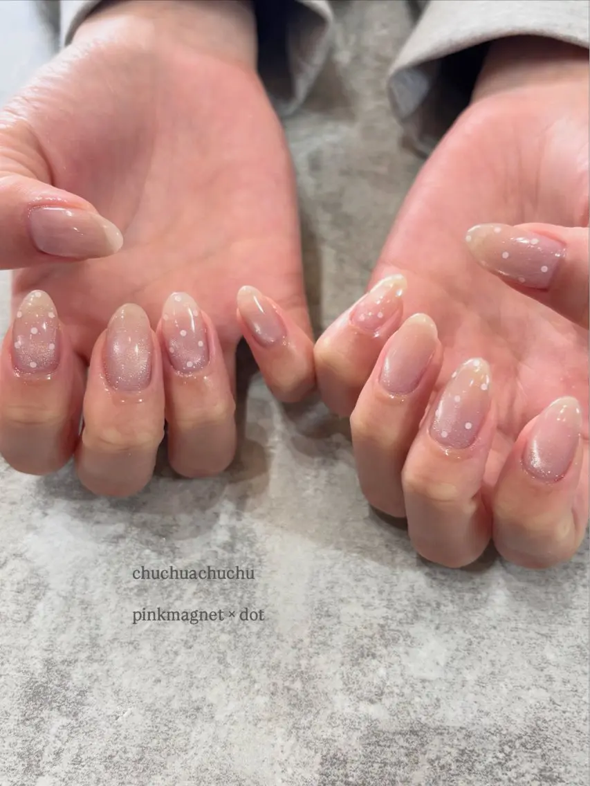 ネイル ドット ハンドネイル チュチュアチュチュ mareのネイルデザイン
