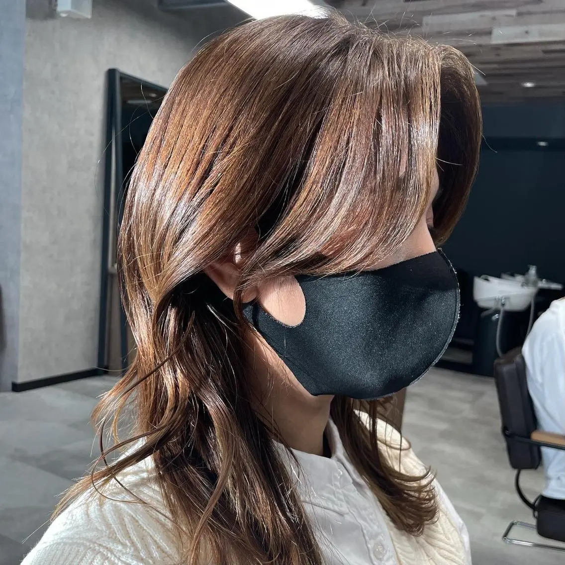 ロング トレンド韓国レイヤー 🇰🇷のんのヘアスタイル