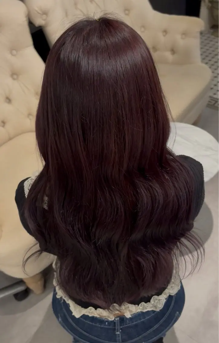 ロング カラー ヘアカラー トリートメント Konomura Neneのヘアスタイル