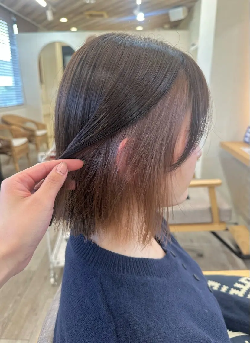 カラー ベージュカラー カット ヘアカラー ヘアセット ✄折橋 彩花🐶🍑のヘアスタイル