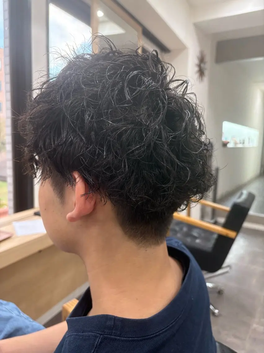 ショート パーマ メンズ (kakko )のヘアスタイル