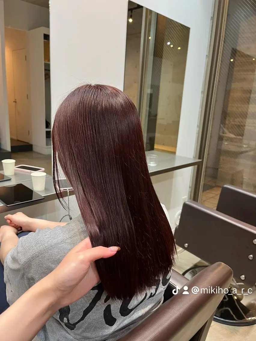 カラー 🎀持ちのいいパーマ 🎀mikihoのヘアスタイル