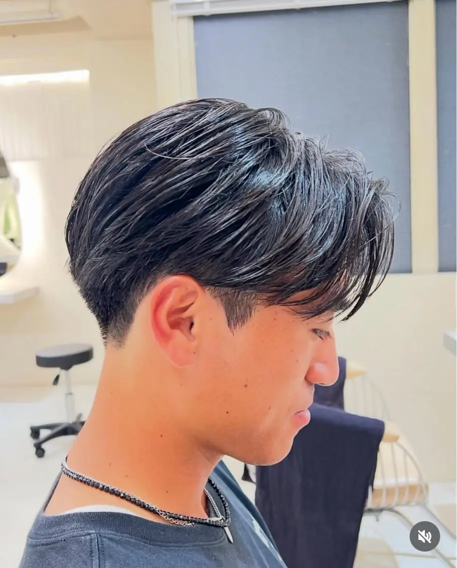 パーマ メンズ パーマ 重松 丈博のヘアスタイル