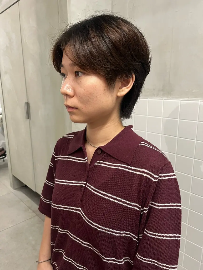ショート ショートヘア anon Loemのヘアスタイル