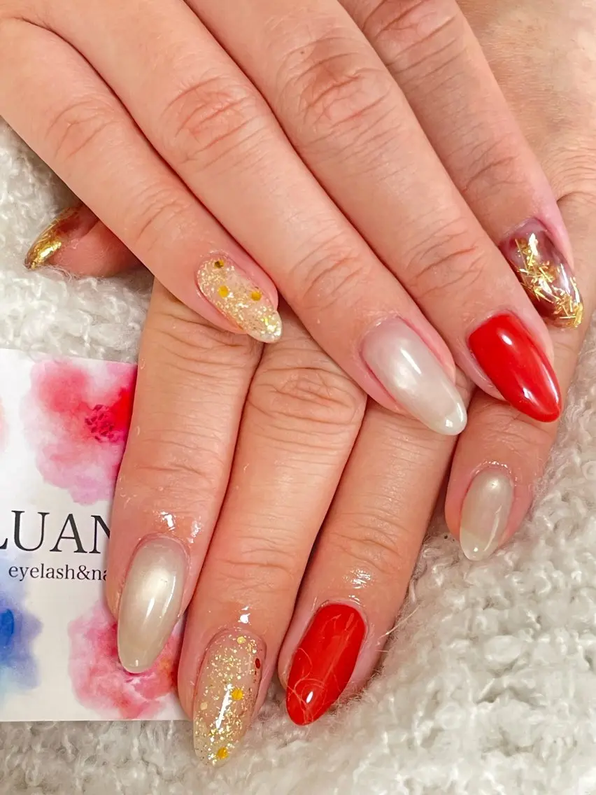 ネイル ハンドネイル LUANA eye&nailのマツエク・マツパデザイン
