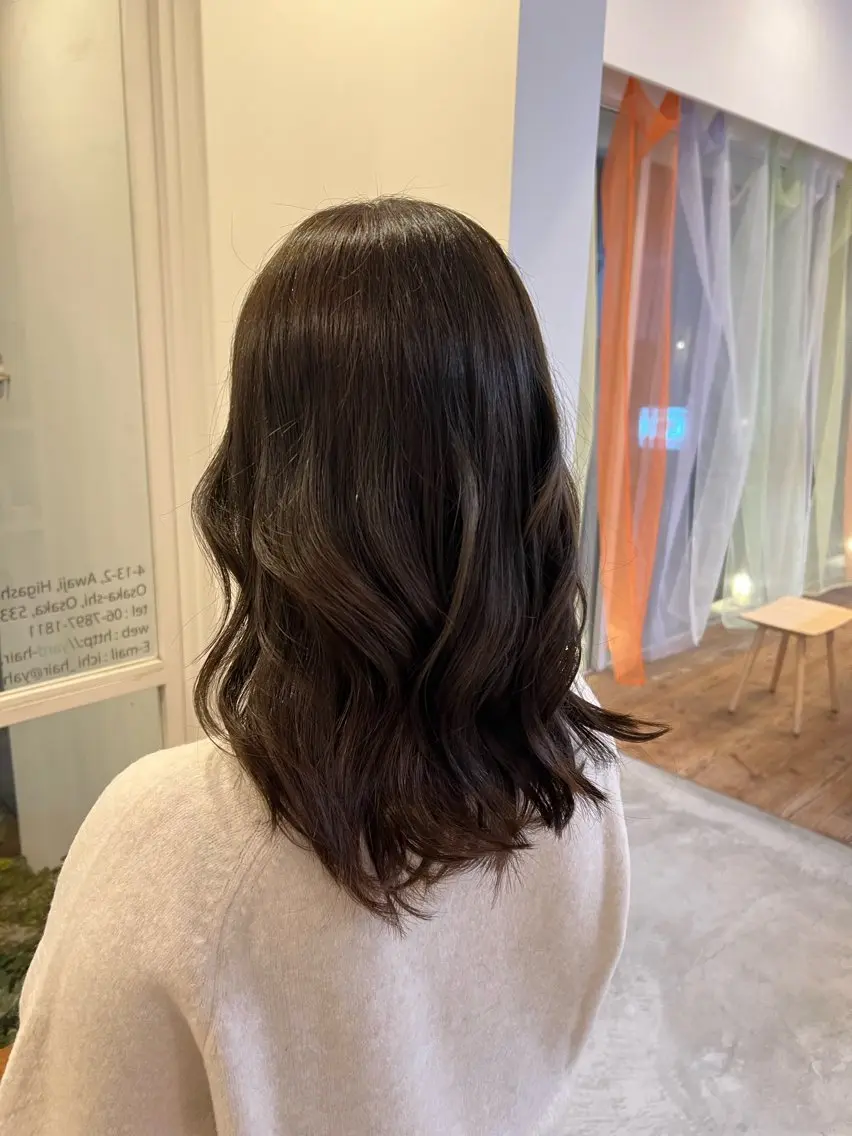 カラー 『YARD.』 森崎 優菜のヘアスタイル