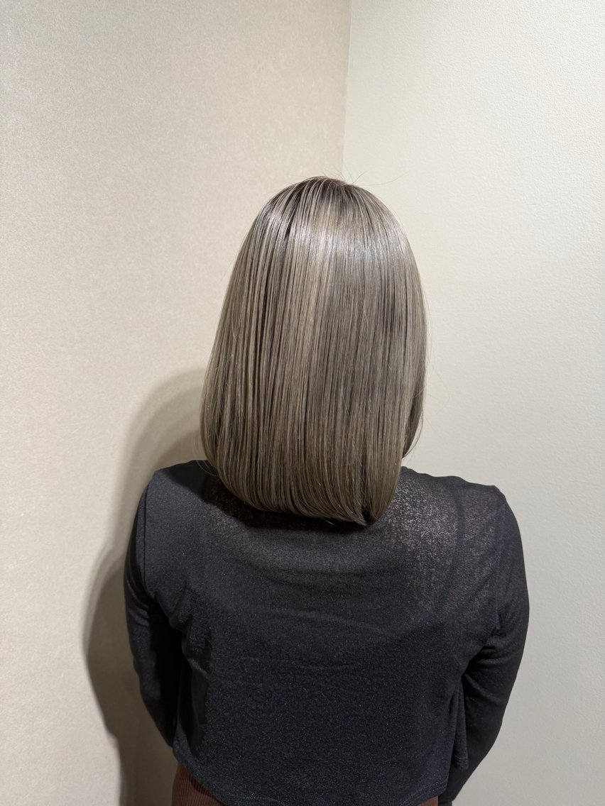 ショート ヘアカラー wool TOKYO ありさのヘアスタイル