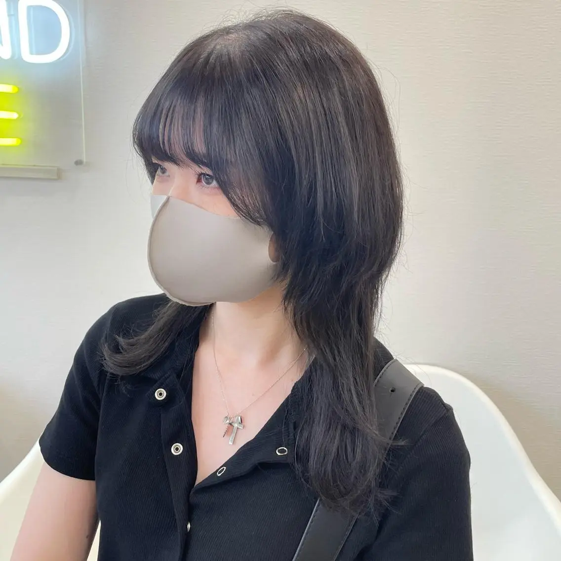 セミロング ウルフカット SUNC/🤎 オオクマ カナエ🤎のヘアスタイル