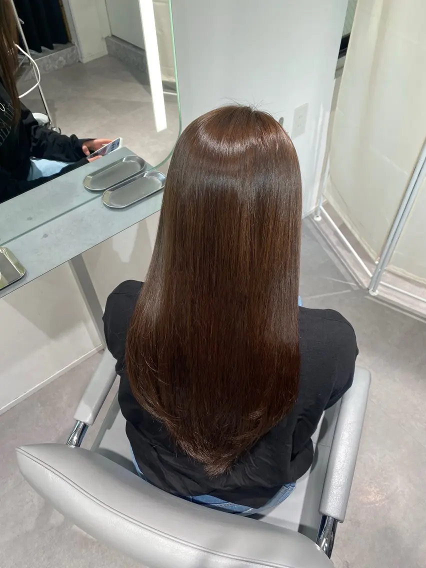 ロング ヘアカラー 川村 歩夏のヘアスタイル