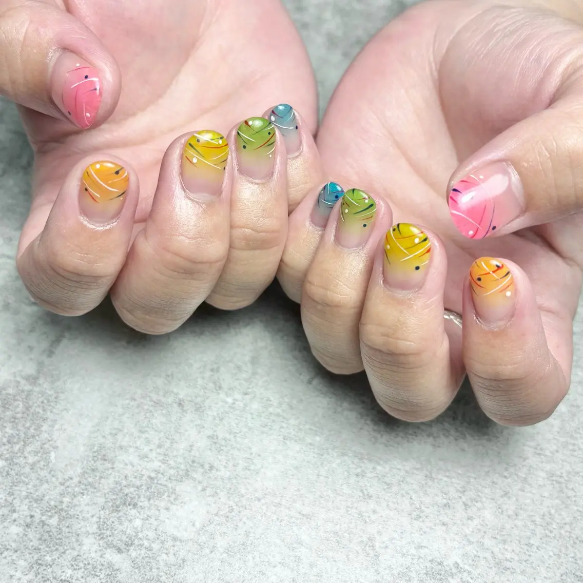 ネイル アートネイル ハンドネイル nailsalon liccáのネイルデザイン
