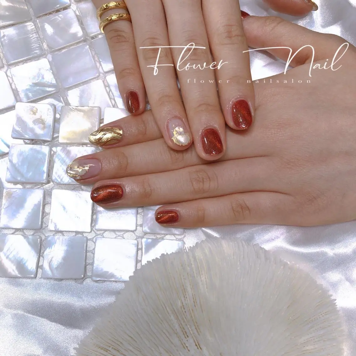 ネイル Flower nailのネイルデザイン