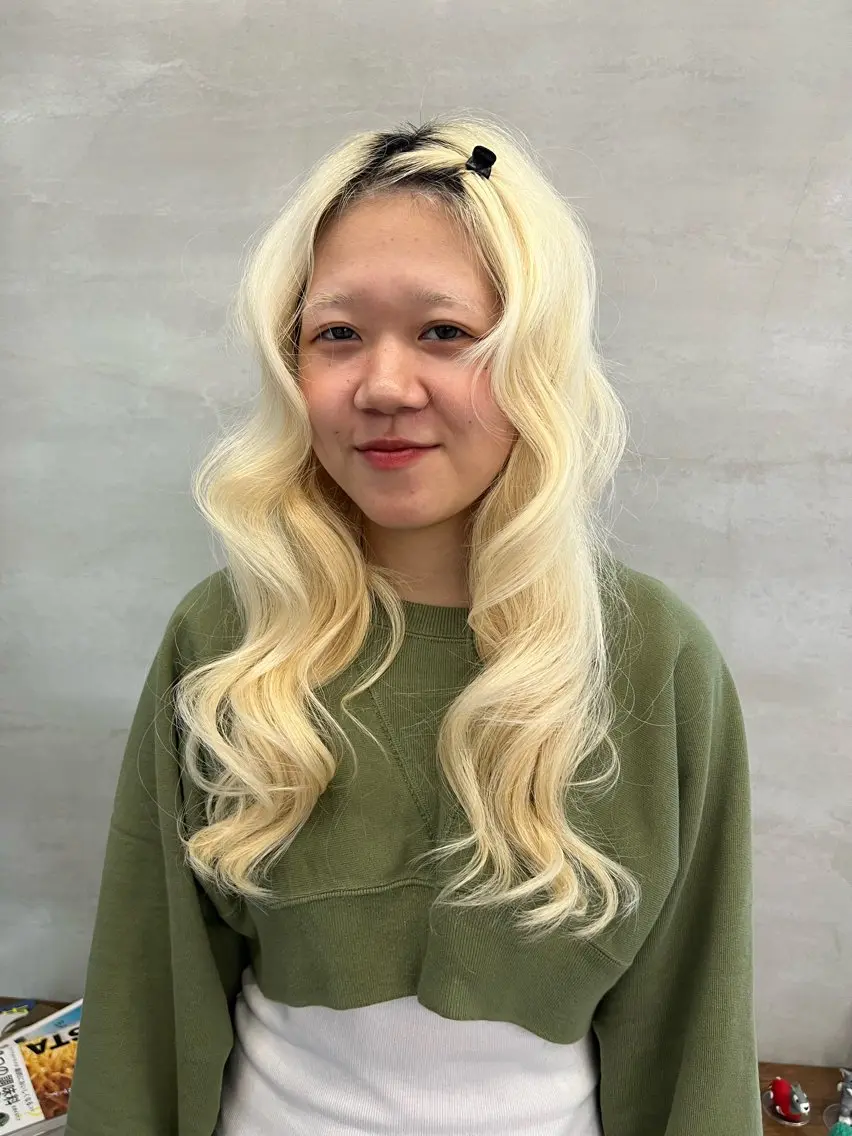 ロング ヘアアレンジ ｻｶﾓﾄ ﾅｵﾐのヘアスタイル