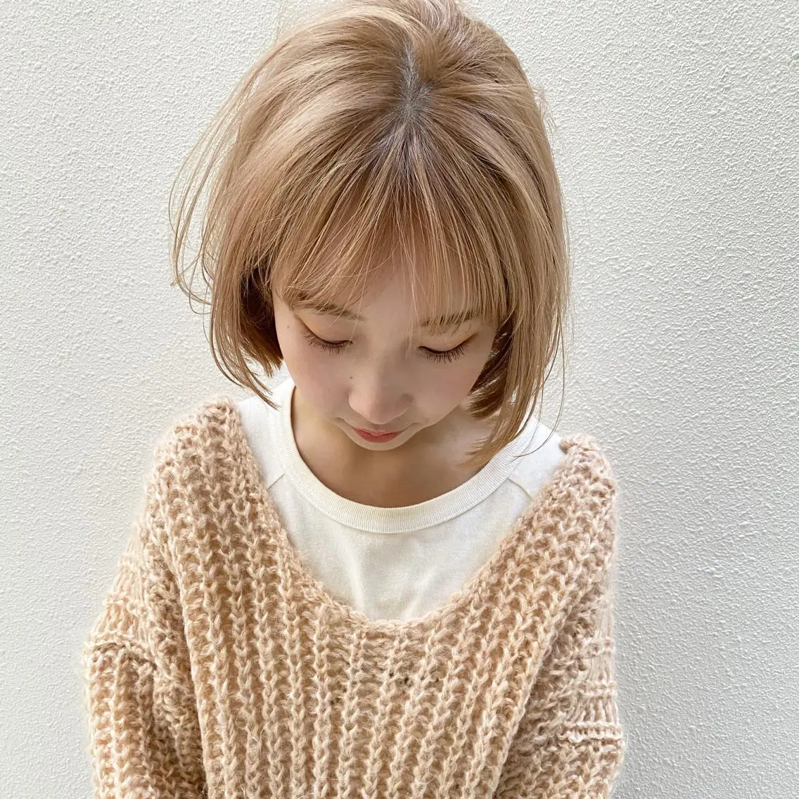 ショート カラー Pia ツボイ ケイタのヘアスタイル