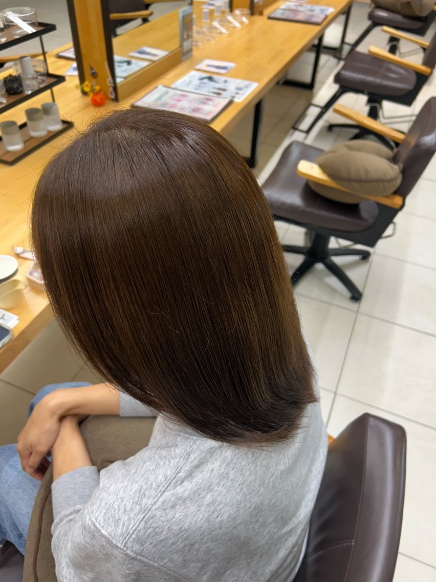 ミディアム カラー トリートメント ヘアカラー 似合わせカラー🎨 RINのヘアスタイル