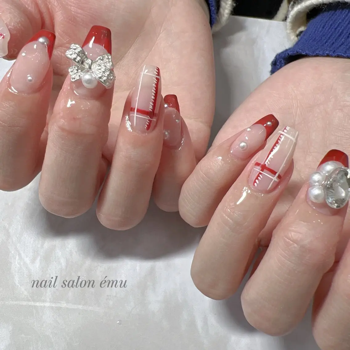 ネイル ハンドネイル nail salon émuのネイルデザイン