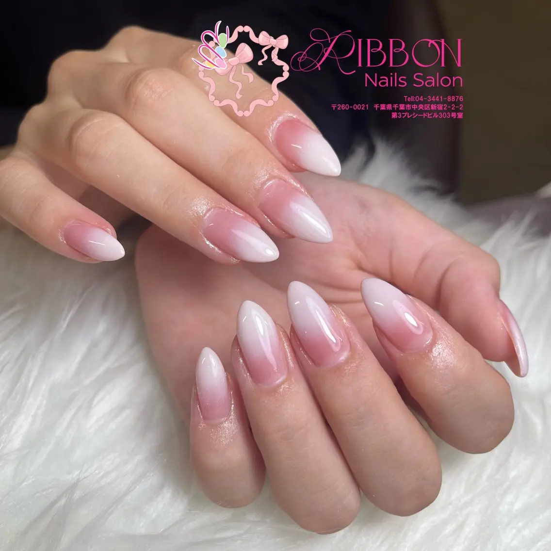 ネイル フットネイル フレンチネイル ジェルネイル マグネットネイル 持ち込み ハンドネイル ribbonnail salonのネイルデザイン