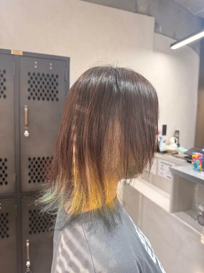 カラー ヘアカラー ルシ🎨/ハイトーン デザイン/髪質改善のヘアスタイル