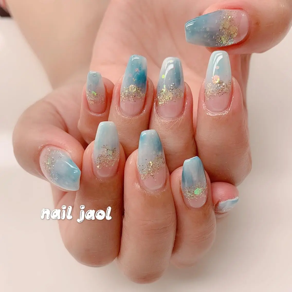ロング ネイルJaol 池袋のネイルデザイン