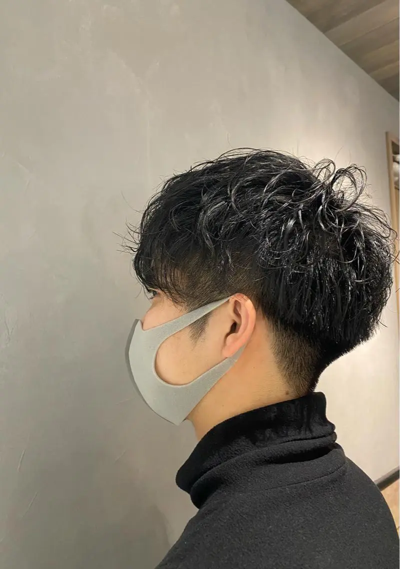 【メンズ限定】⛓️デザインパーマ+メンズカット⛓️の写真