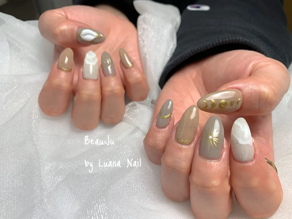 ネイル ハンドネイル BeauJu by Luana Nailのネイルデザイン