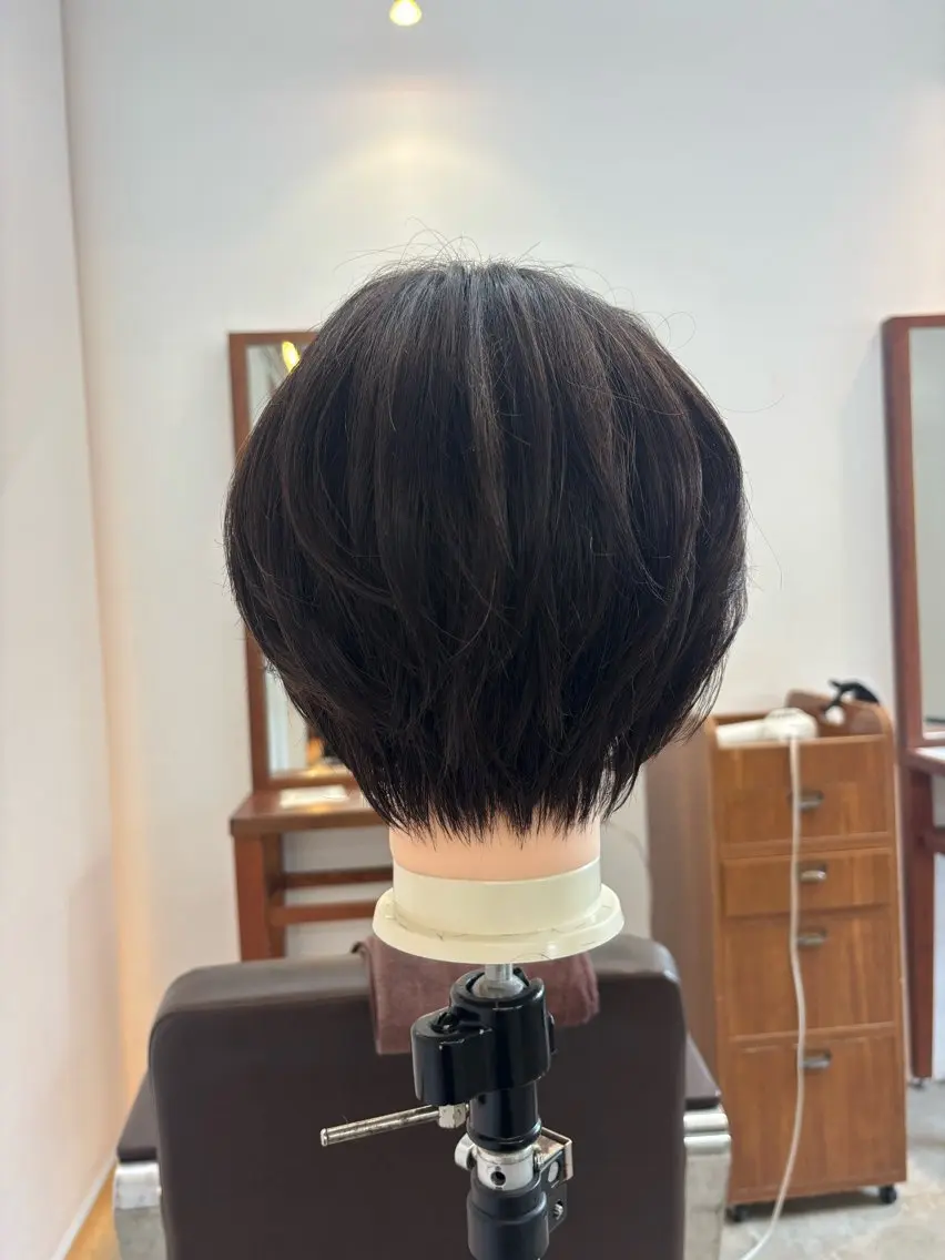 ショート カット みぞぐち じゅりのヘアスタイル
