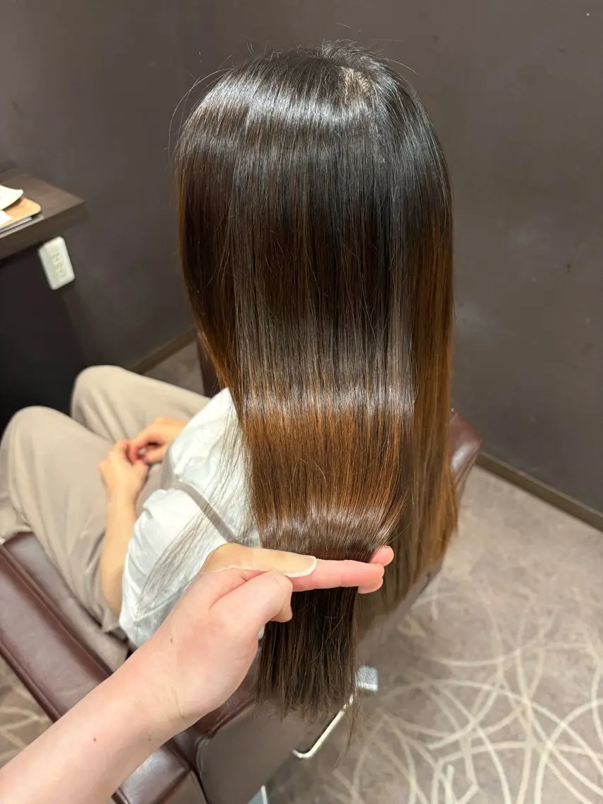 ロング パーマ 小池 穂果/ 府中のヘアスタイル