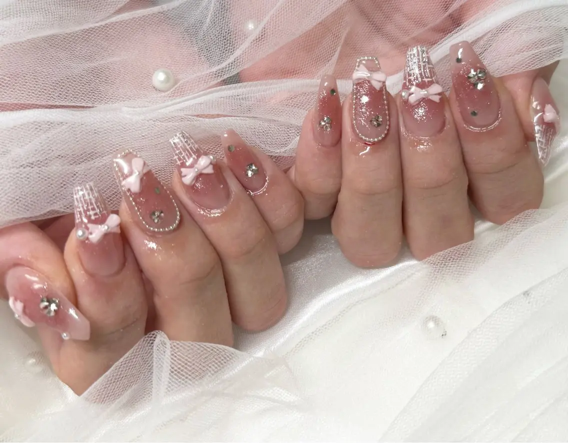 ✨️【6月5日限定クーポン】✨️ハンドつけ放題・アートし放題コース💅オフ込みの写真