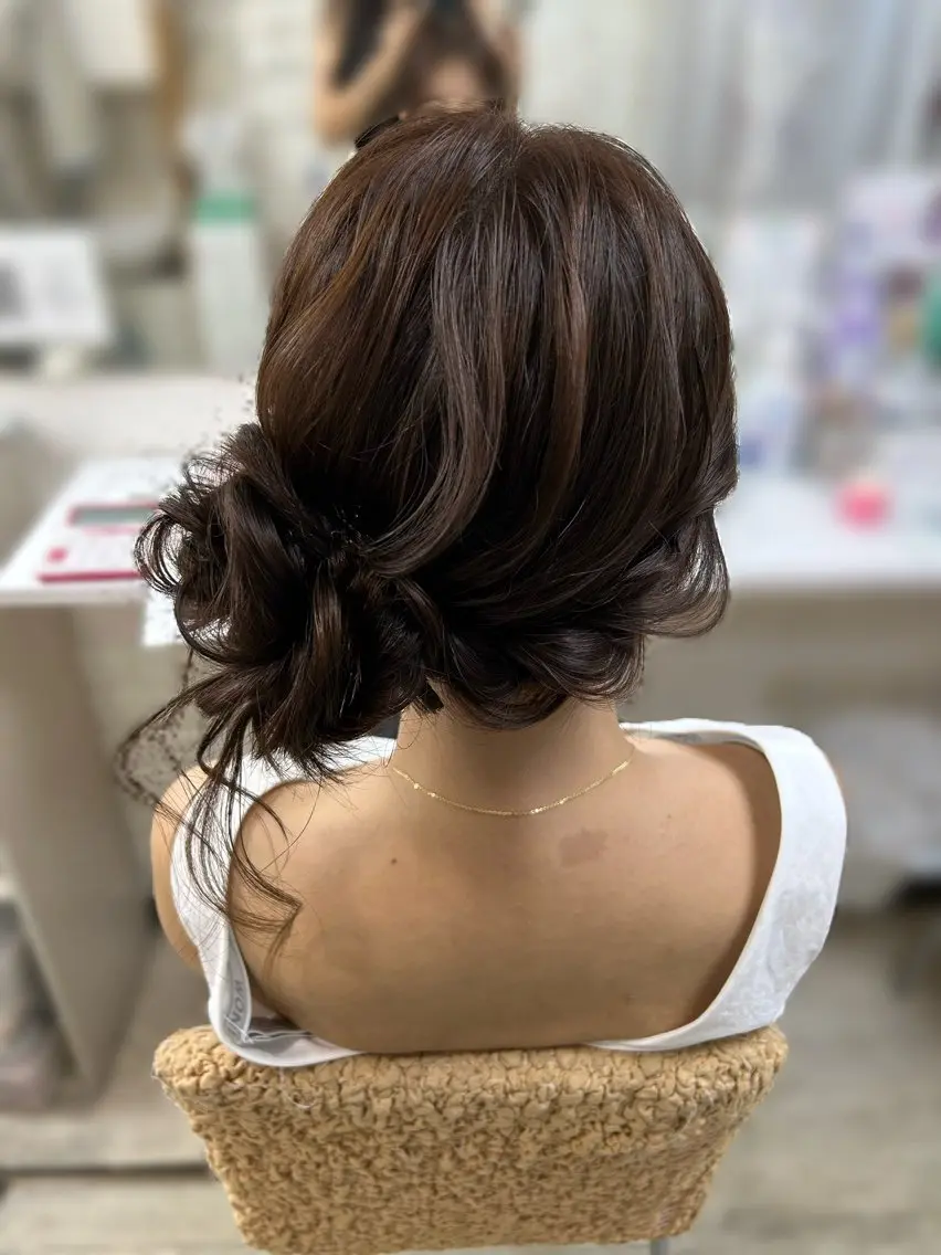 ヘアアレンジ ヘアセット へアセット/心斎橋 支持率No.1✨🌈のヘアスタイル