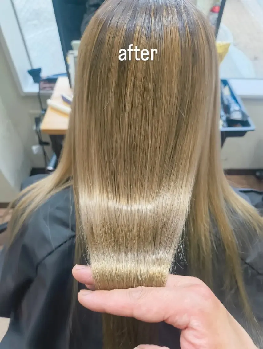 セミロング カラー トリートメント カット 村松 和歌子のヘアスタイル