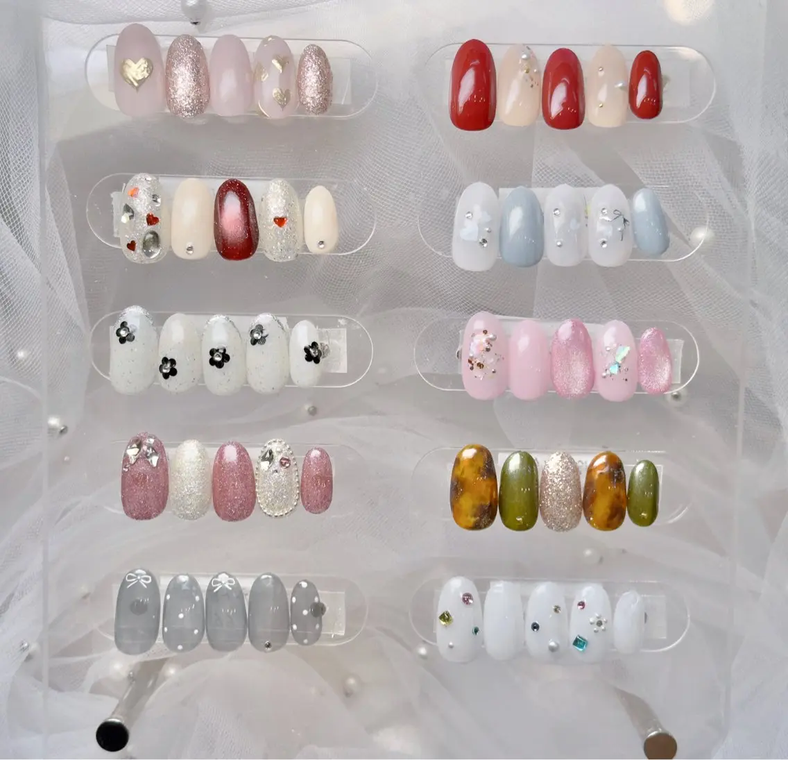 ネイル Queennail 北堀江AYAのネイルデザイン