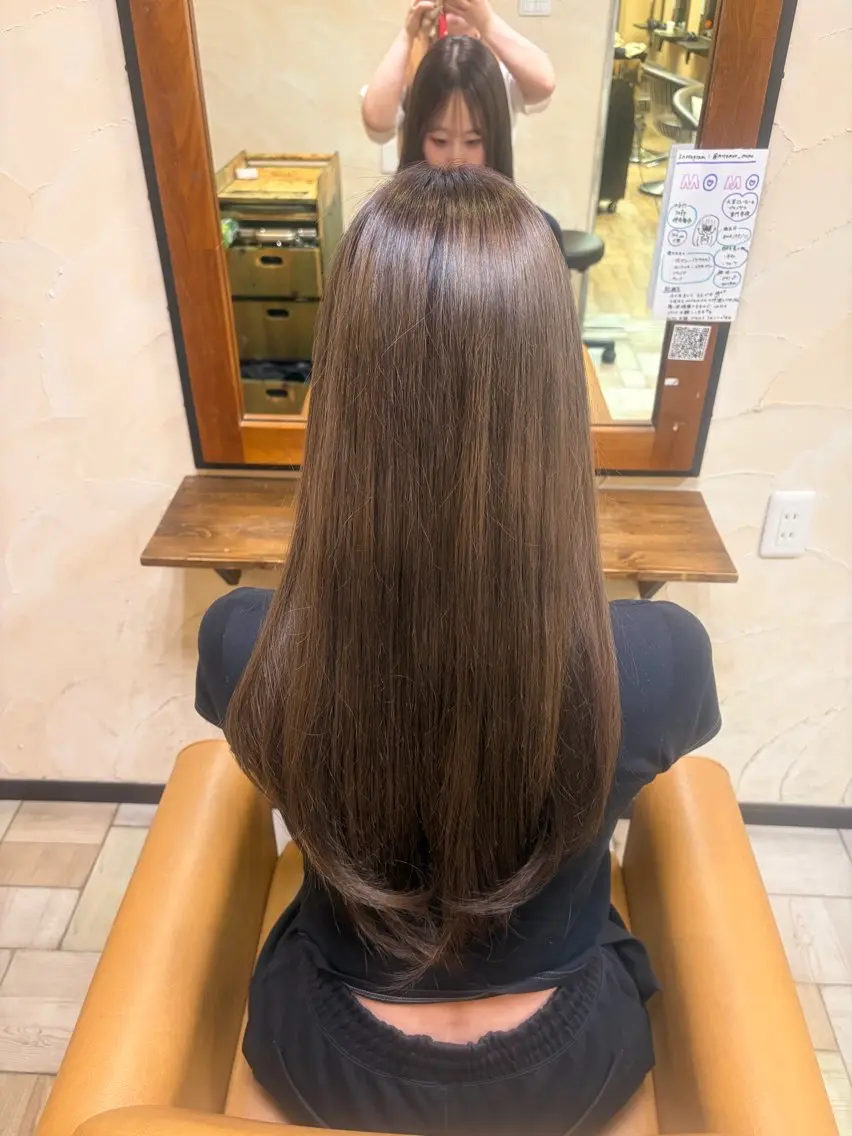 ロング Moremuu もも🍑のヘアスタイル