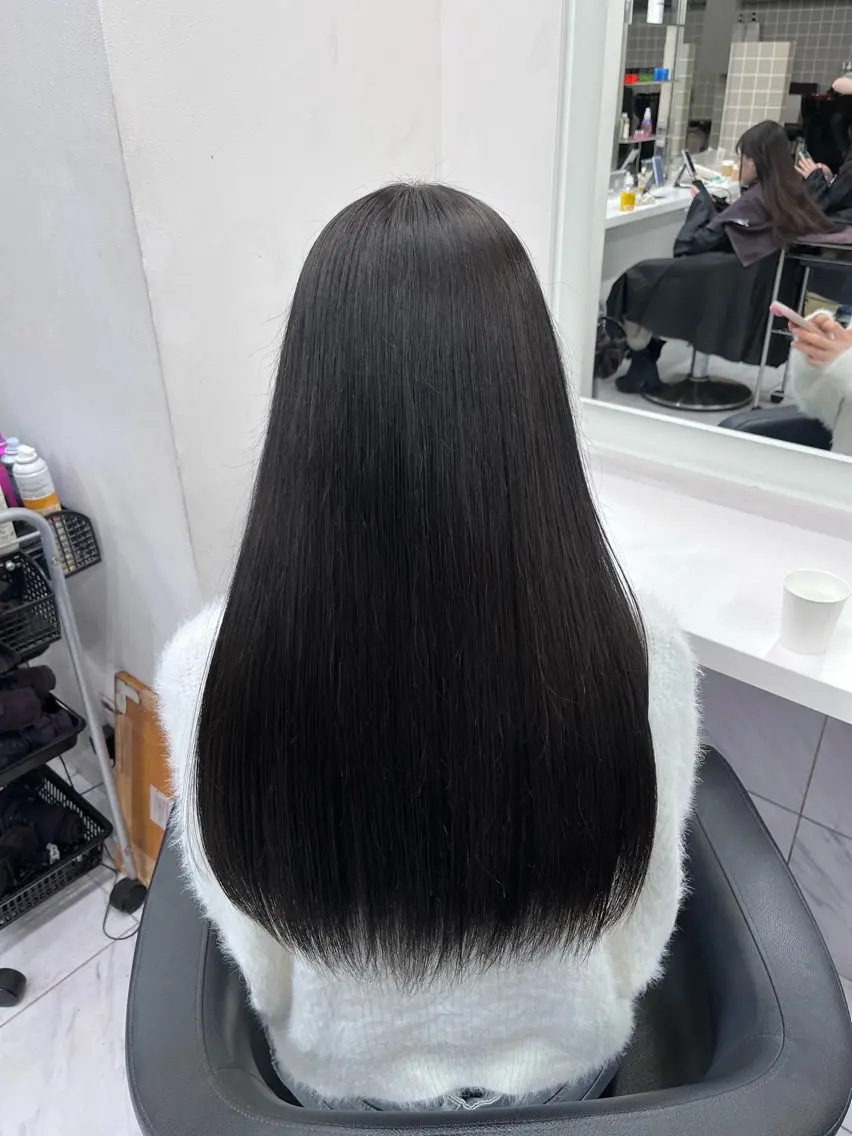 カラー ヘアカラー ヘアセット 🥀韓流暖色ヘア 🥀yuzukiのヘアスタイル