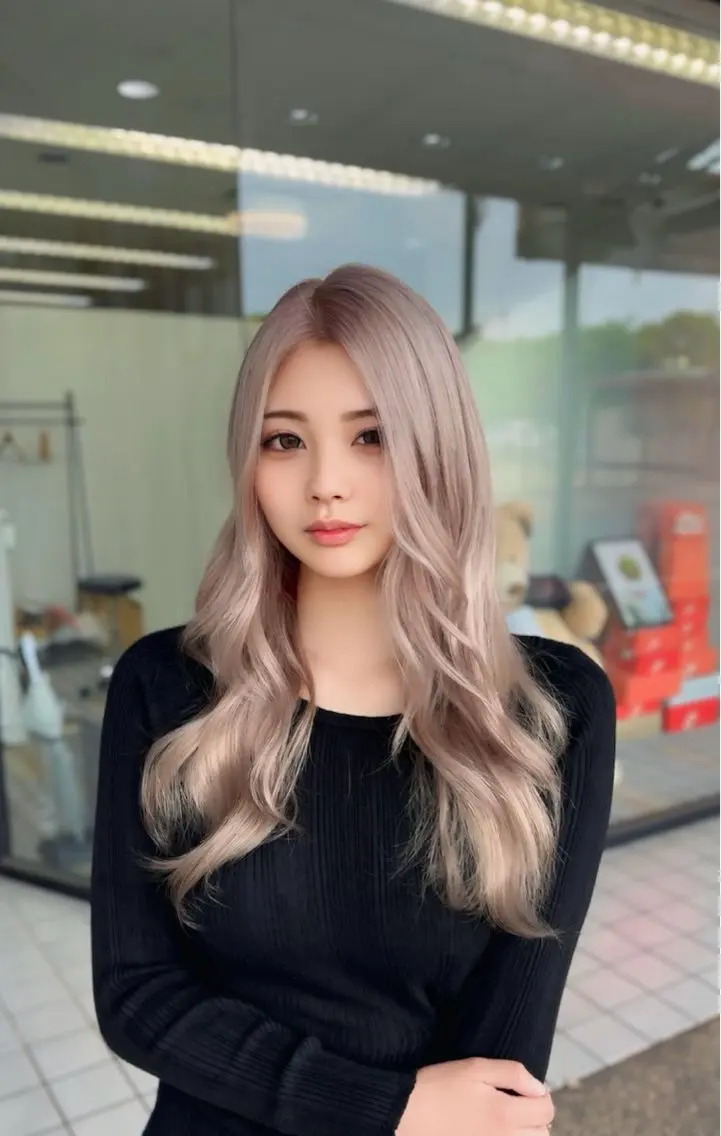 ロング 渡辺 聖羅のヘアスタイル