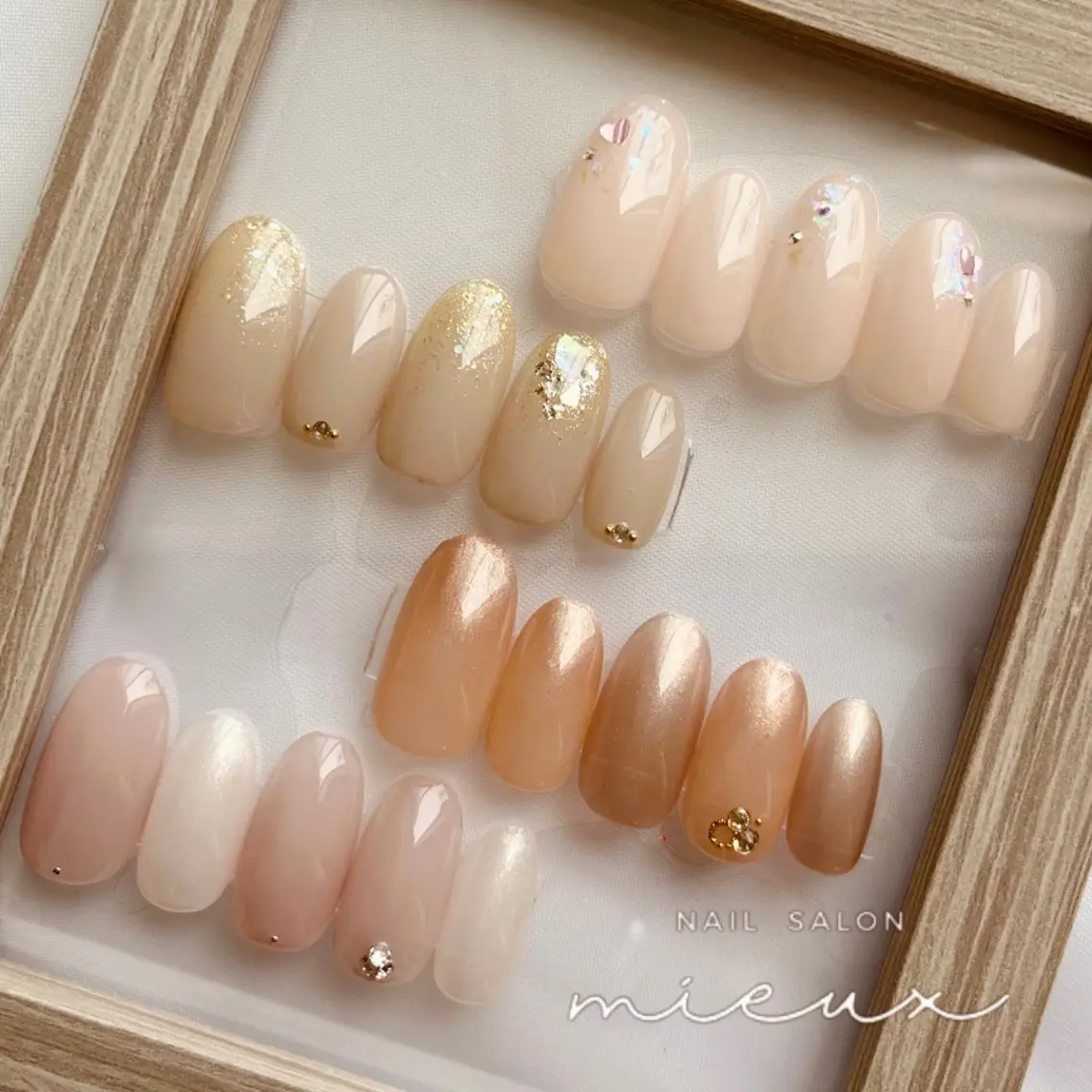 ネイル ハンドネイル nailsalon mieuxのネイルデザイン