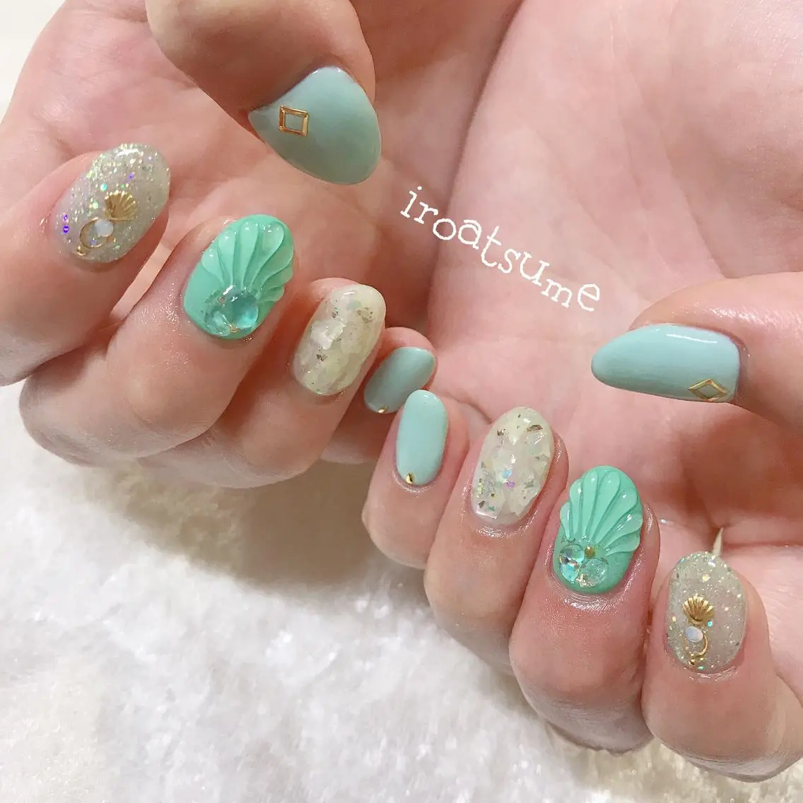 ネイル nail salon iroatsumeのネイルデザイン