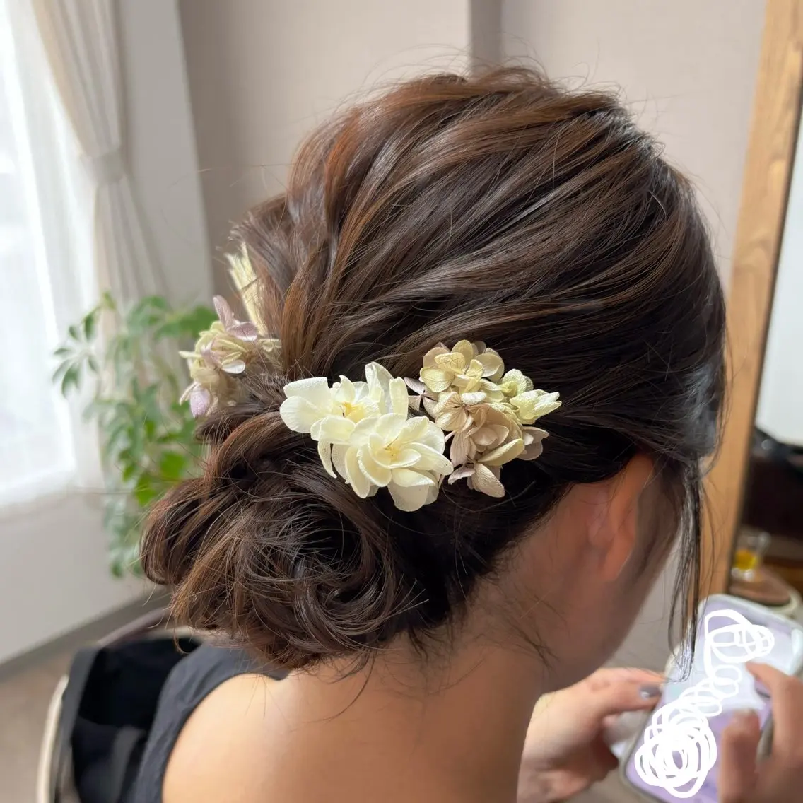ミディアム ヘアセット Mieux Hair ひなこ🫧のヘアスタイル