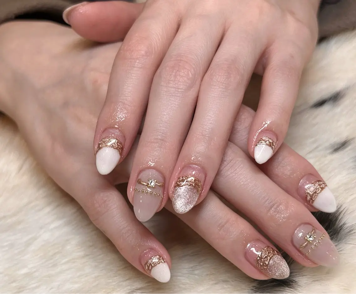 ネイル Horie 雪のネイルデザイン