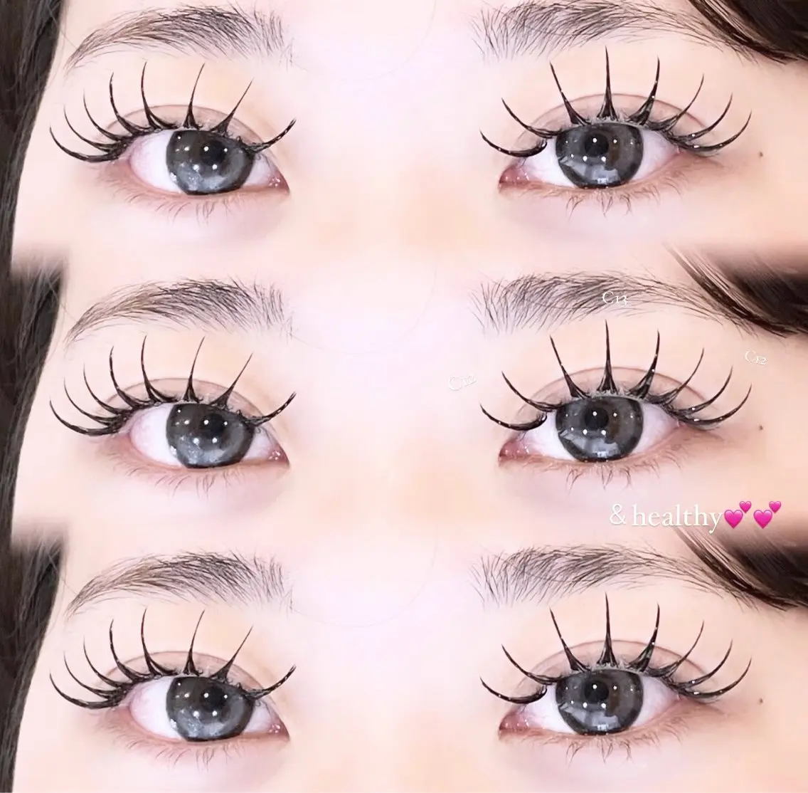 マツエク・マツパ バインドロック マツエク 🎀millie ainee♡田畑🎀のマツエク・マツパデザイン