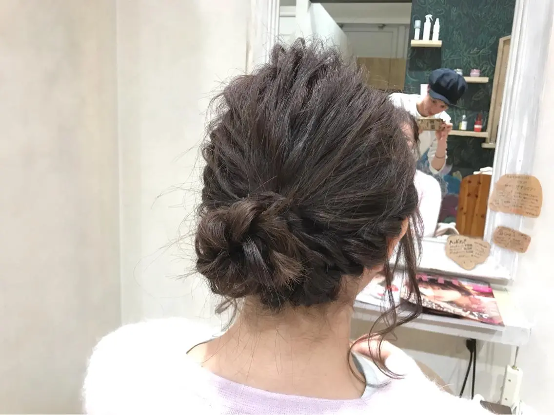 ヘアアレンジ メンズ指名多数!! 田島史也のヘアスタイル