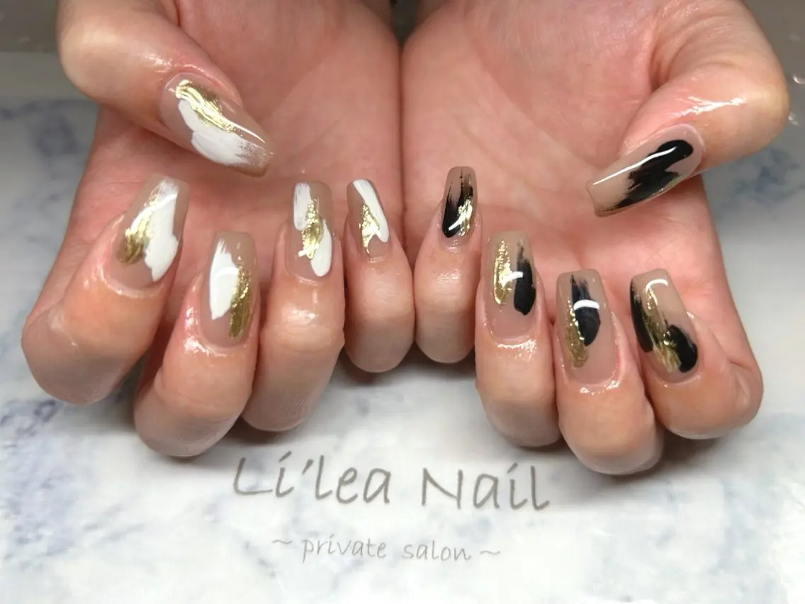 ネイル ハンドネイル Li'leaNail AINAのネイルデザイン