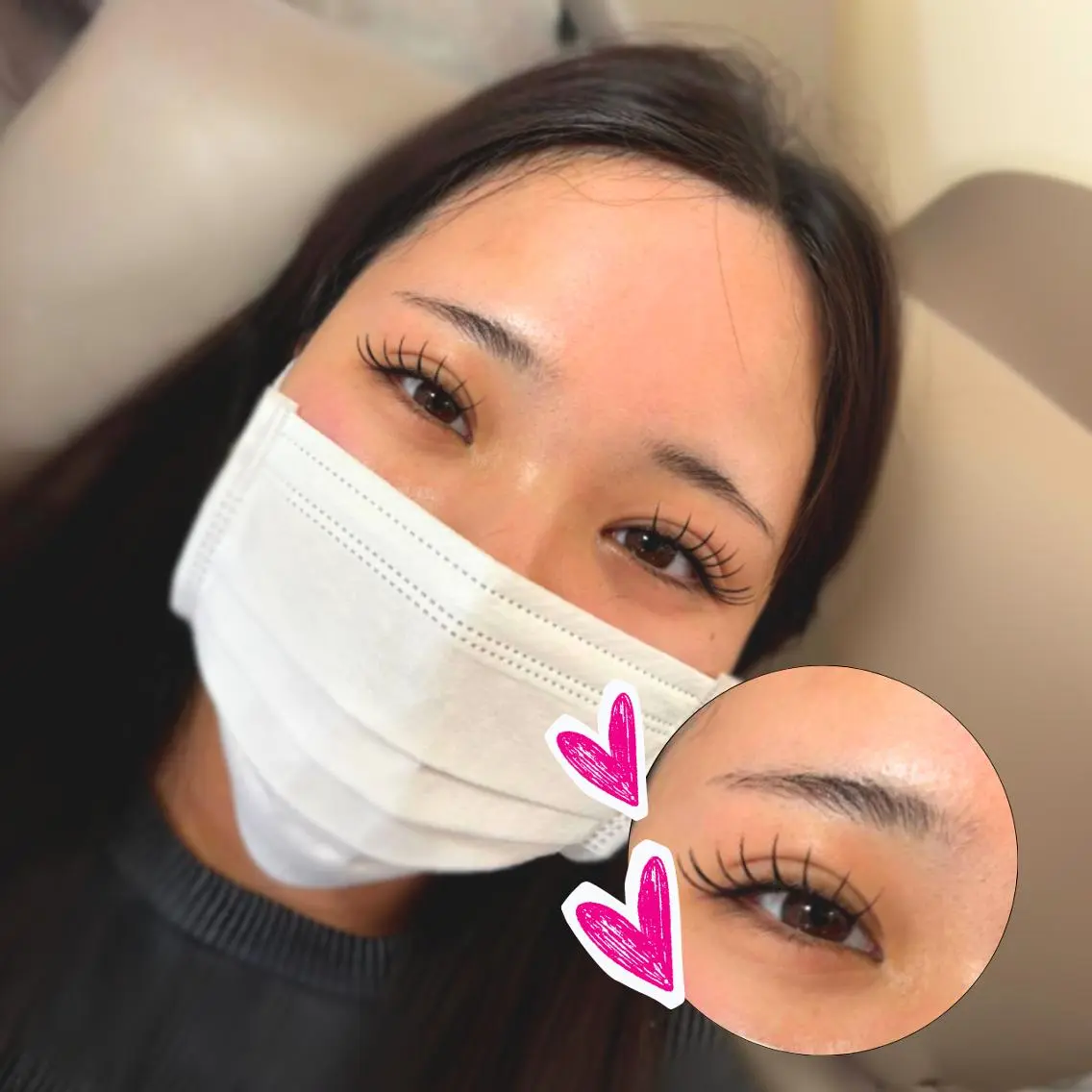 マツエク・マツパ バインドロック 束感まつ毛 ナチュラル まつげパーマ M.wish honokaのマツエク・マツパデザイン
