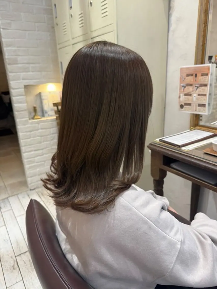 ミディアム カラー RINKA 🪻💜のヘアスタイル