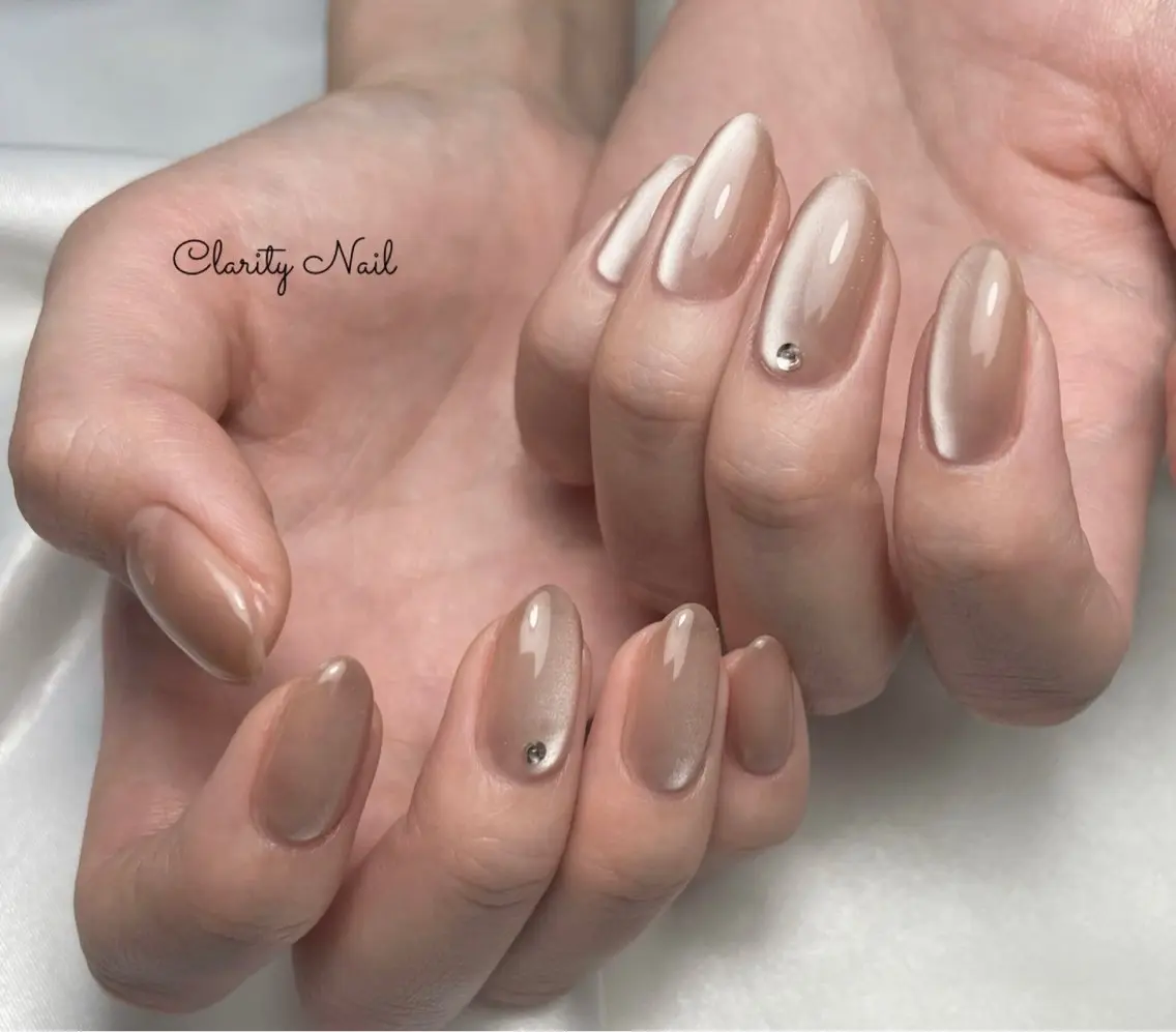 ネイル ワンカラーネイル ハンドネイル Clarity Nailのネイルデザイン