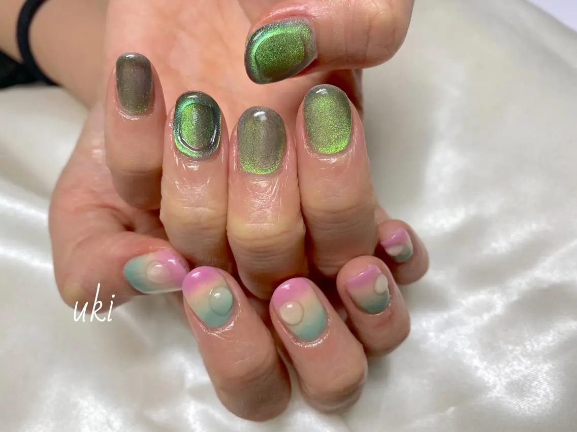 ネイル ハンドネイル Ameri nail /UKIのネイルデザイン