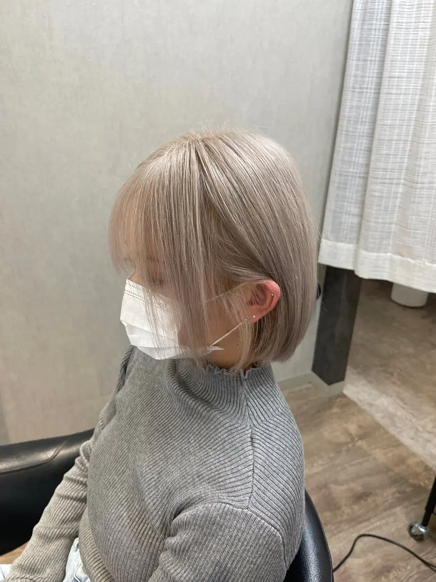ショート カラー ヘアカラー ANDIAMO SAKAE🍁楓のヘアスタイル