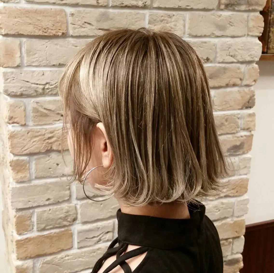 ショート カラー ヘアアレンジ 高橋胡桃🪽 ディレクターのヘアスタイル