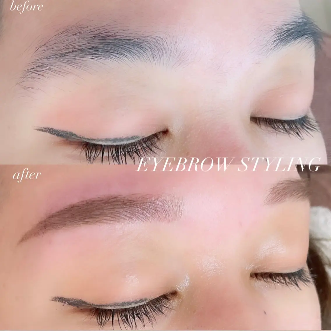 アイブロウスタイリング（眉デザイン&眉wax脱毛&眉ティント）の写真